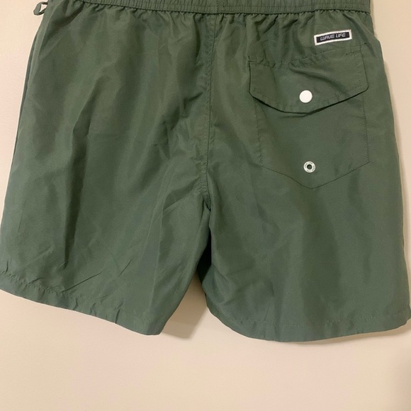 NWT Wave Life reversible Brook Trout board/swim shorts size 32 orange/green - Picture 5 of 5